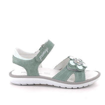 Primigi sandale fetite 36-37 Mint Green cu flori