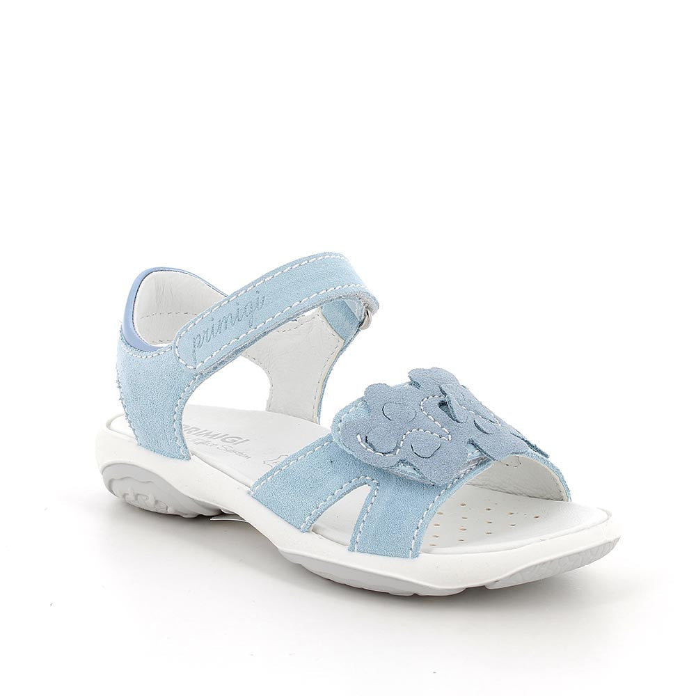 Primigi sandale fetite cu floricele 26-30 Sky BLue
