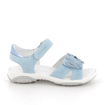 Primigi sandale fetite cu floricele 31-35 Sky BLue