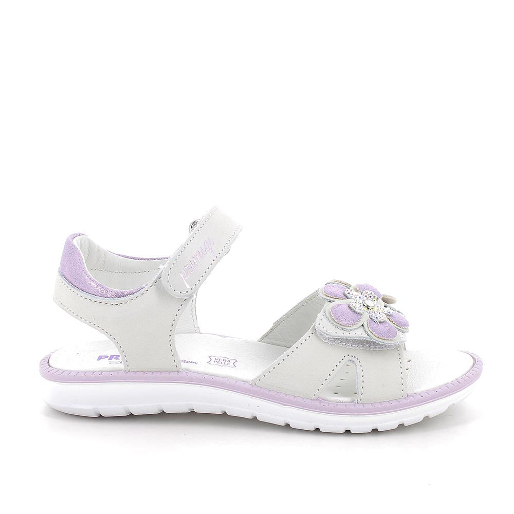 Primigi sandale fetite cu floricele 25-30 White Imagine secundară a produsului