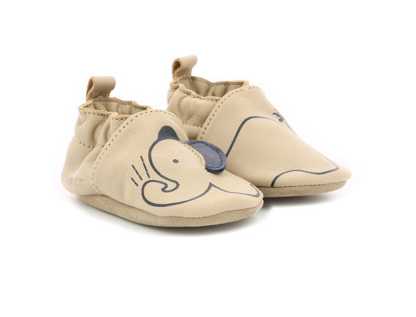 Robeez pantofi baieti Eco-Friendly 17-22, Fanto Beige Fonce 