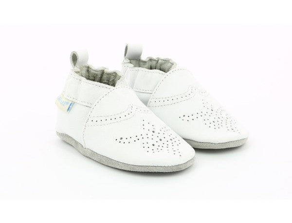 Robeez pantofi fetite Soft Solez 17-22, Chic&Smart Blanc Perm  Imagine principală a produsului