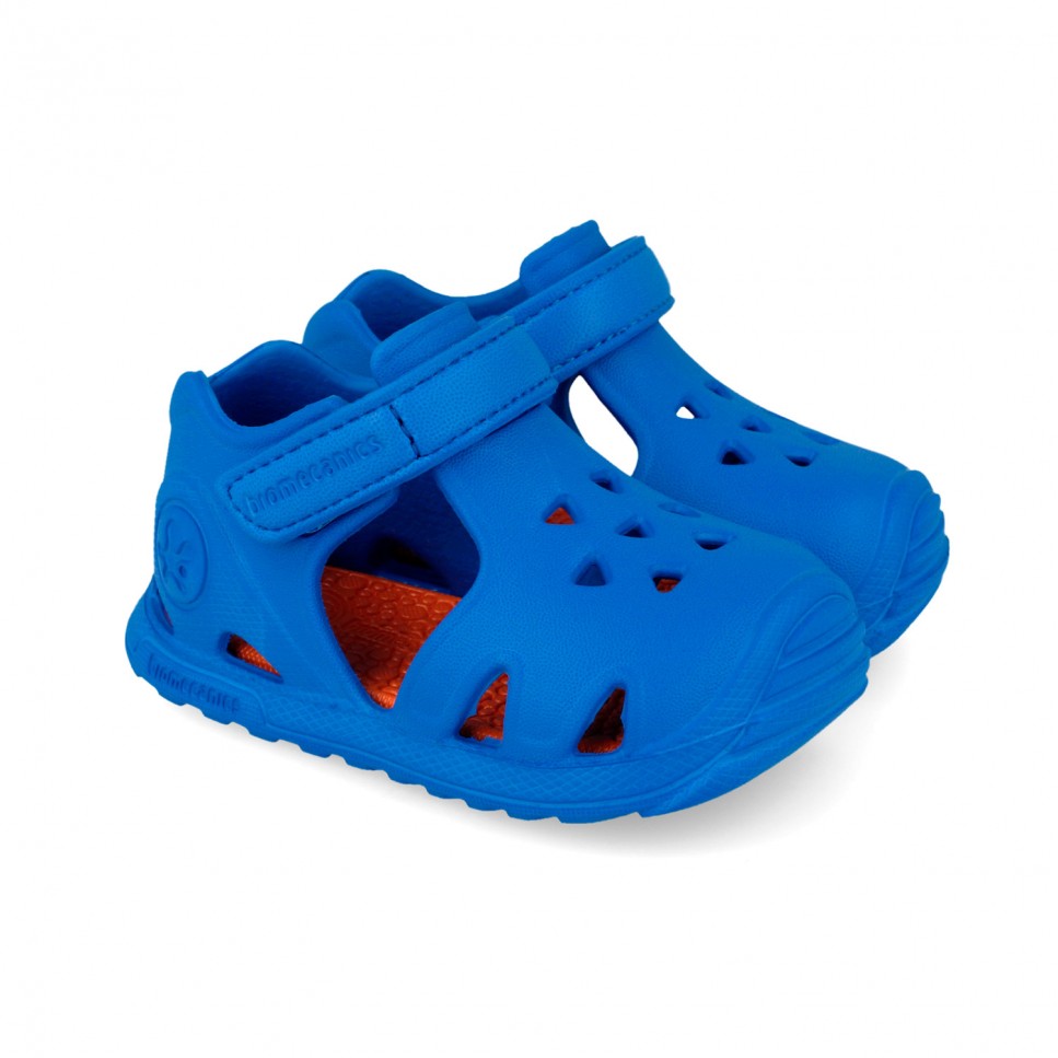 Biomecanics sandale baieti Primii Pasi Beach&Pool 19-25 Mat Royal Imagine principală a produsului