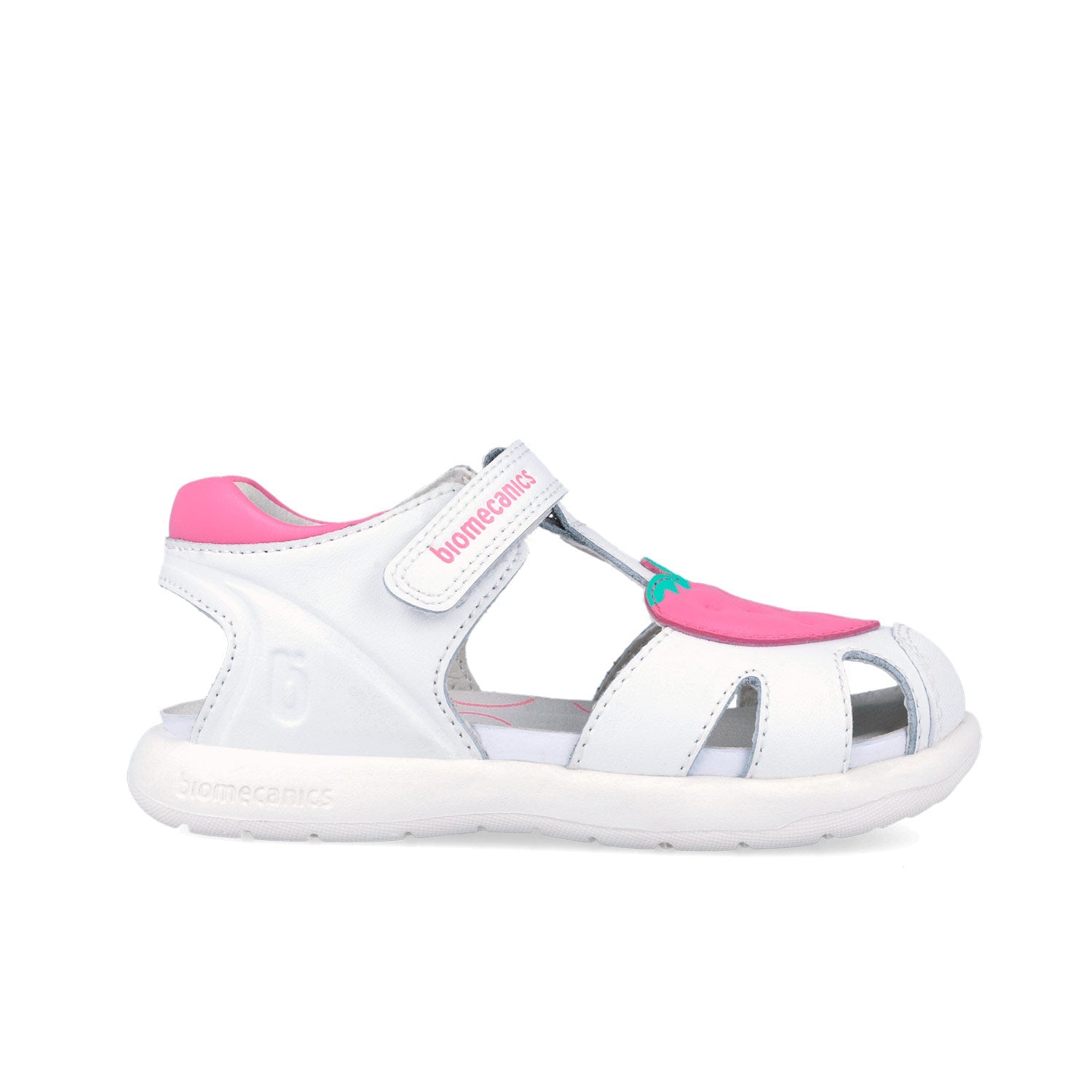 Biomecanics sandale fete Fresa 25-32 Napa Blanco cu capsuna Imagine secundară a produsului
