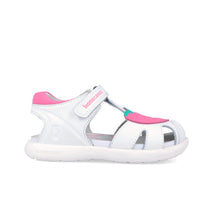 Biomecanics sandale fete Fresa 25-32 Napa Blanco cu capsuna