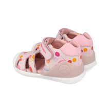 Biomecanics sandale fete Primii Pasi 18-25 Sauvage cotton cu cirese