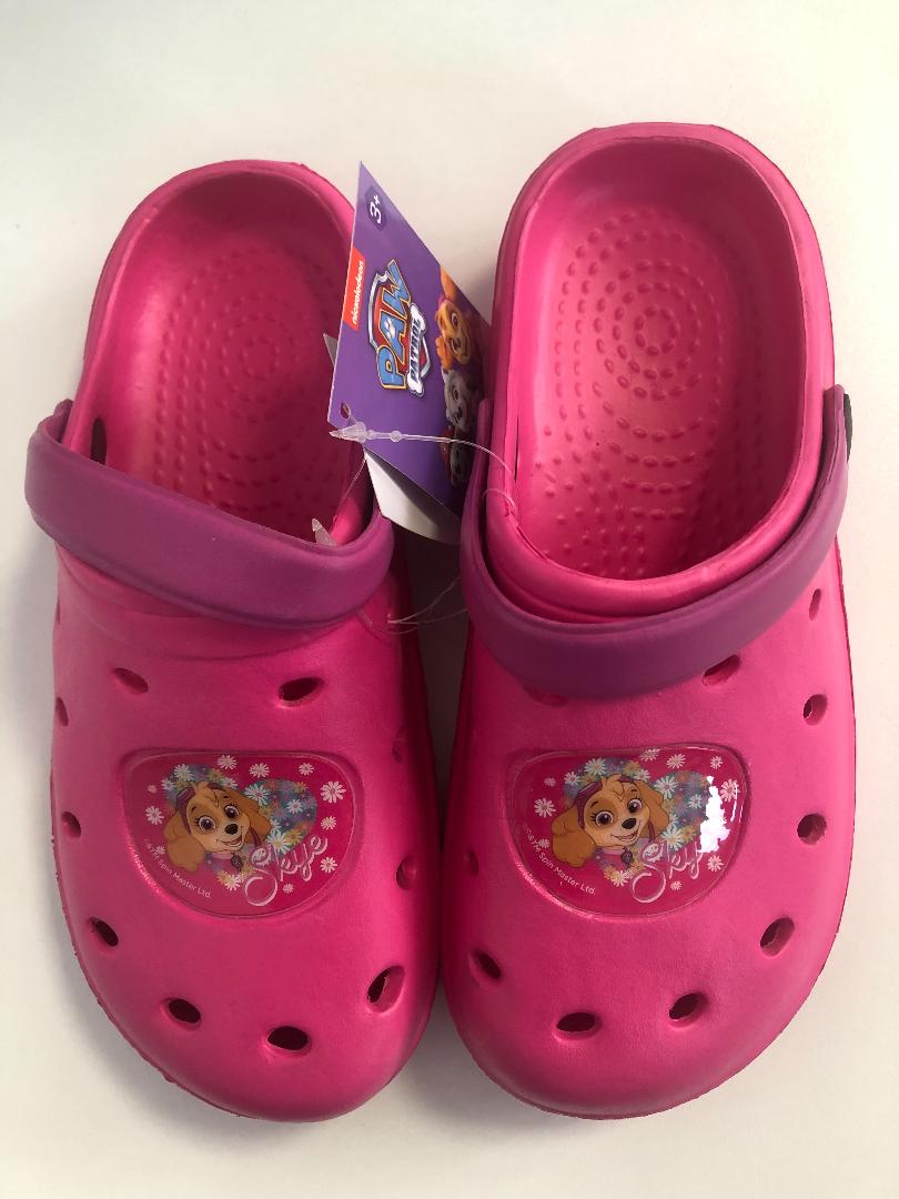 Setino papuci fetite tip saboti 22-33, Paw Patrol Fuxia 