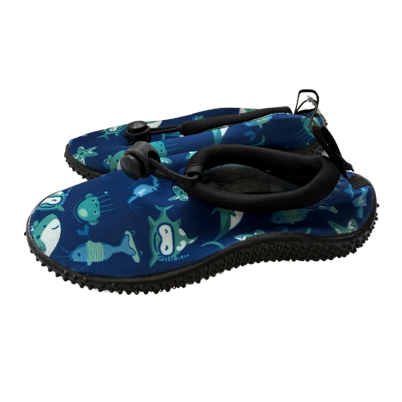 Super Cool pantofi pentru apa 23-33 Navy cu animale marine