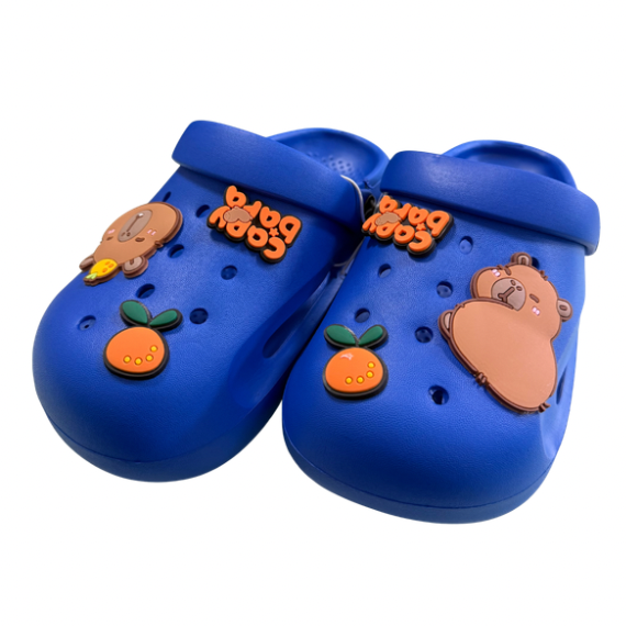 Super Cool papuci baieti tip saboti 24-29 Saphire cu ursulet Imagine principală a produsului