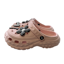 Super Cool papuci fete tip saboti 30-35, Light Pink Love