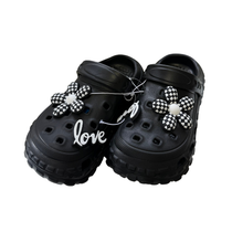 Super menő lány klumpa papucs 30-35-ös, Black Love