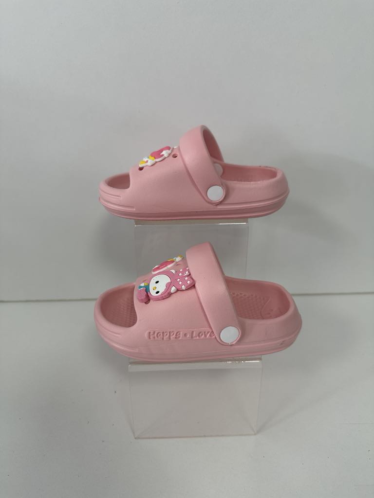 Super Cool papuci fetite 18-23, Pink cu pisica Imagine principală a produsului