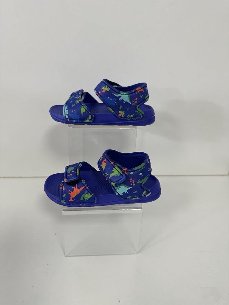 Super Cool sandale baieti din cauciuc 20-31, Royal cu dino Imagine principală a produsului