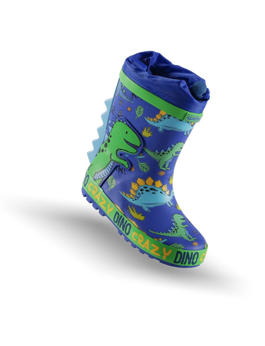Wink cizme de cauciuc baieti 21-35, RubOsaur Dino Imagine principală a produsului