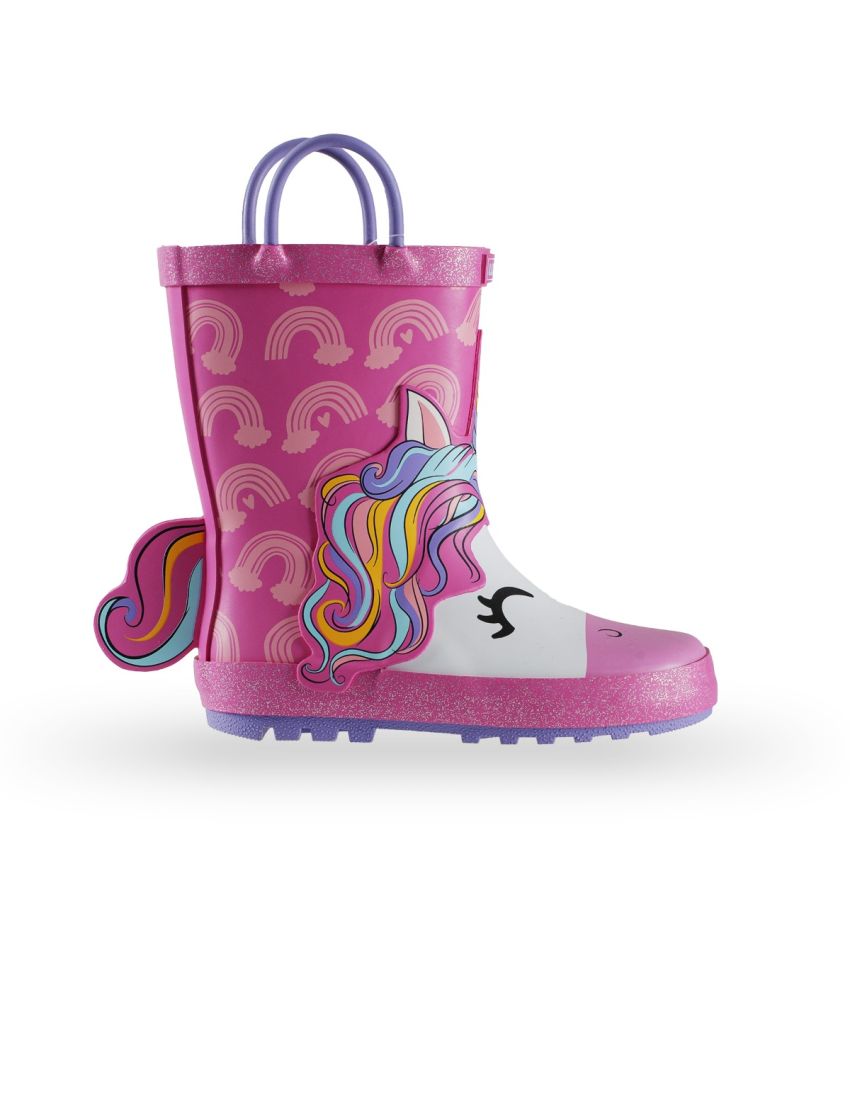 Wink cizme de cauciuc fete 21-35, RubBow Unicorn Imagine secundară a produsului