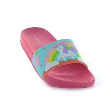 Wink papuci fetite din cauciuc 30-35, Unicorn Pink ST91416-3 Imagine principală a produsului
